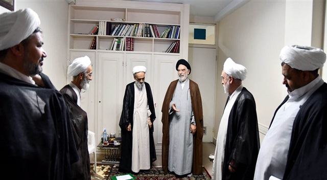 گزارش تصویری |  بازدید مدیر حوزه علمیه خراسان از امتحانات شفاهی خارج (5)