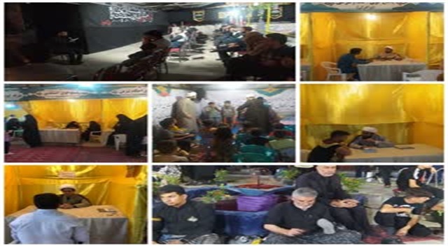 فعالیت‌های گروه جهادی تبلیغی خادمان مردم مشهد در مناطق حاشیه‌ شهر (طرح خطیب5)