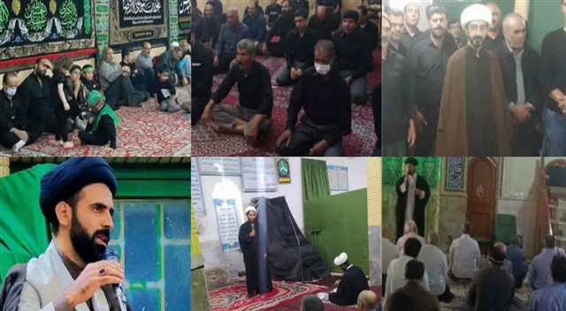 فعالیت‌های تبلیغی گروه جهادی  مدرسه علمیه مسجد گوهرشاد در دهه اول محرم
