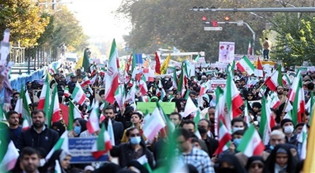 تقدیر حوزه علمیه خراسان از حضور حماسی مردم در راهپیمایی 13 آبان ماه