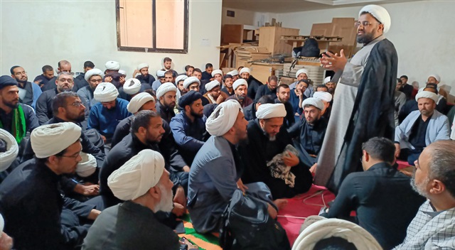 گزارش تصویری | دیدار معاون فرهنگی تبلیغی حوزه علمیه خراسان، با مبلغین اربعین_۳
