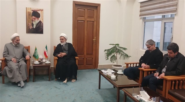 دیدار رئیس مرکز تحقیقات اسلامی مجلس با رئیس دانشگاه رضوی