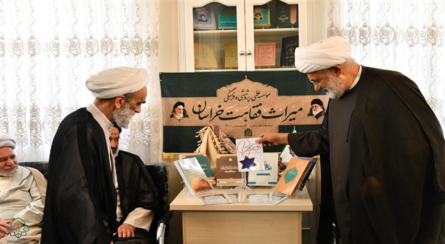 رونمایی از ۸ اثر جدید در مؤسسه میراث فقاهت خراسان
