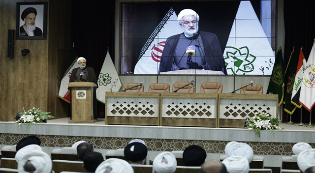 گزارش تصویری | مراسم اختتامیه کنگره بین‌المللی مرحوم آیت‌الله العظمی میرزای نائینی(ره)