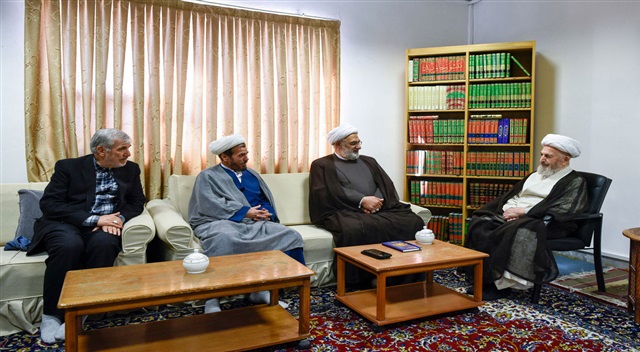 گزارش تصویری | دیدار دست‌اندرکاران کنگره آیت الله میلانی با مراجع تقلید در قم