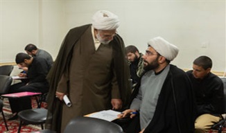 گزارش تصویری |  بازدید مدیر حوزه علمیه خراسان از مرحله دوم رقابت‌های علمی نخبگان حوزه‌های علمیه