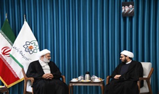  گزارش تصویری | دیدار رئیس مرکز خدمات حوزه‌های علمیه کشور با مدیر حوزه علمیه خراسان