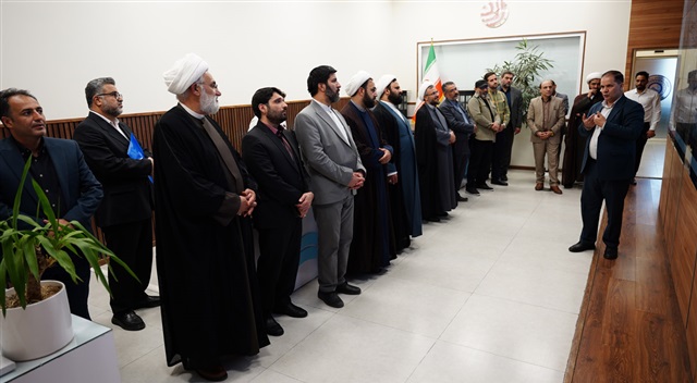 گزارش تصویری |  بازدید مدیر حوزه علمیه خراسان از مرکز «مهآب»