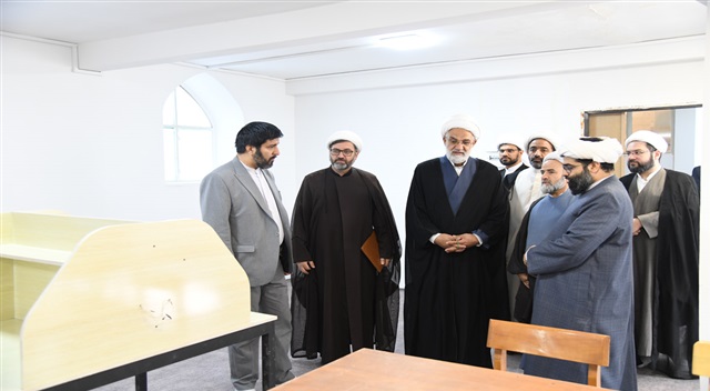  گزارش تصویری | بازدید مدیر حوزه علمیه خراسان از مدرسه علمیه امام حسن عسکری(علیه‌السلام) مشهد
