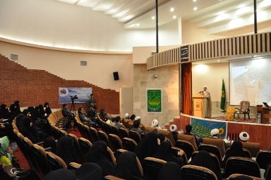 گزارش تصویری مراسم افتتاح ساختمان جدید مدرسه علمیه فاطمة الزهرا (سلام الله علیها) قوچان با حضور مدیر اجرایی حوزه علمیه خراسان